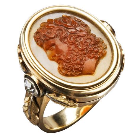 large cameo ring